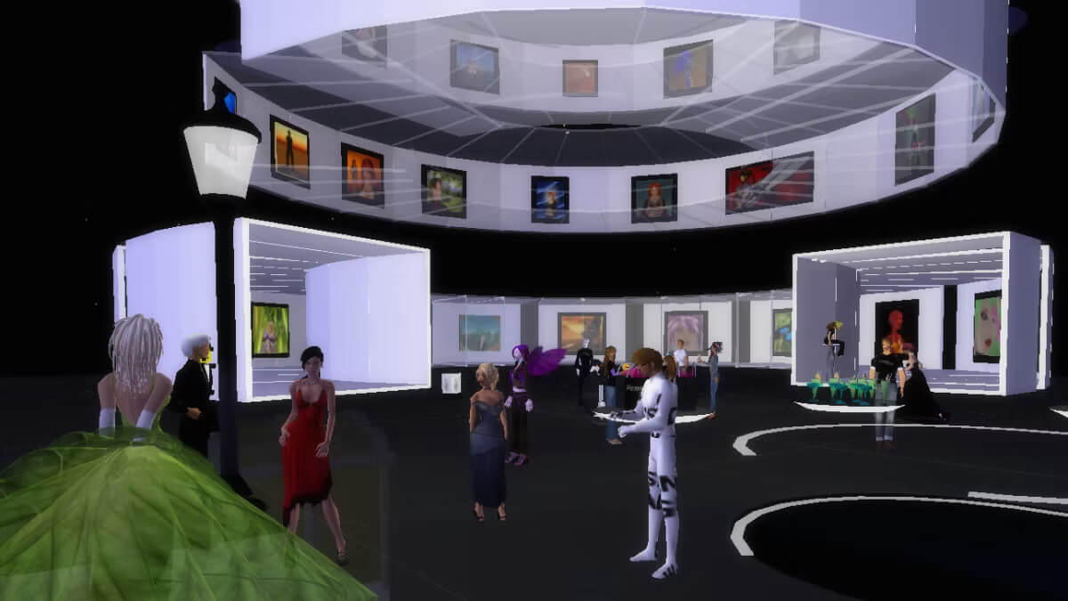 galeria arte digital metaverso
